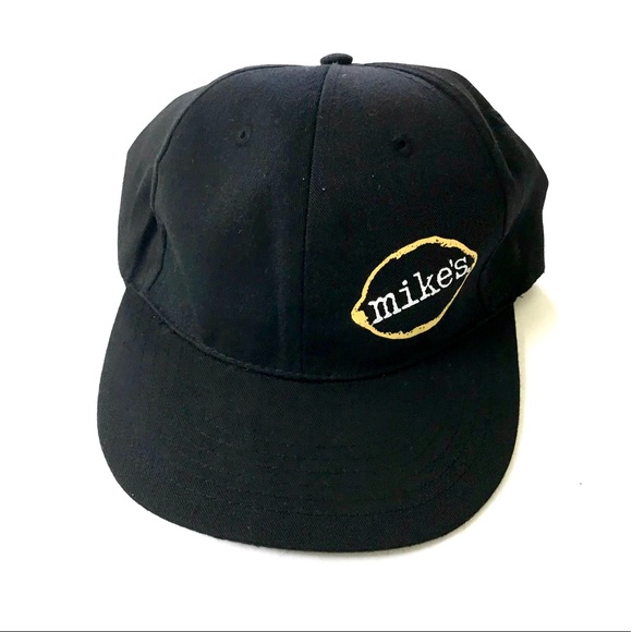 Mike’s hard lemonade black snapback baseball cap adjustable hat - Picture 2 of 4